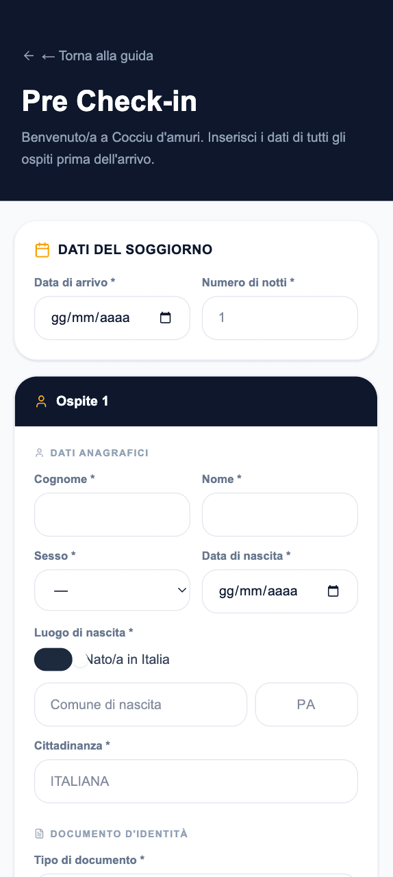 Pre Check-in Digitale: perché ogni host dovrebbe usarlo